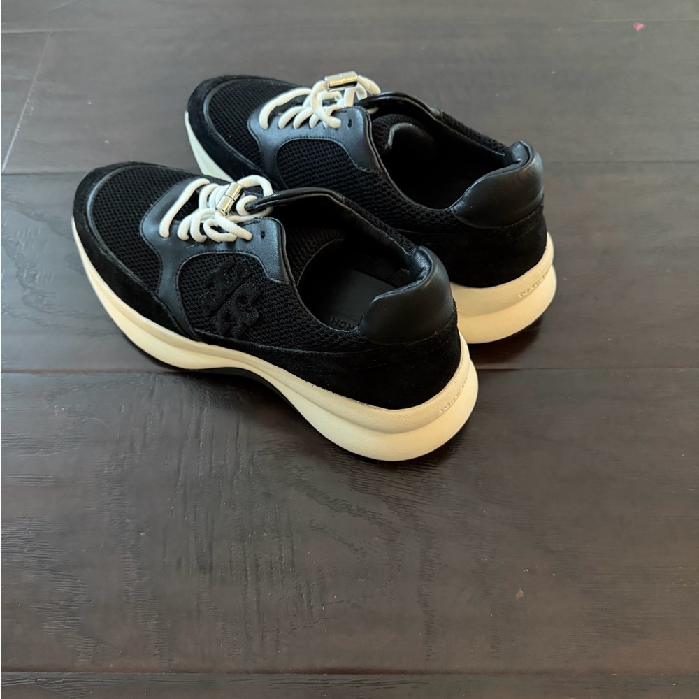 Tory Burch Black and White Women's Sneakers - Picture 4 of 4